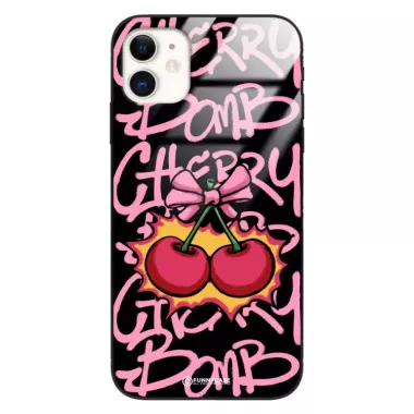 Etui Black Case Glass Rebel Zone do APPLE IPHONE 11 Graffiti Glory Art. ST_RZC117