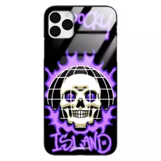 Etui Black Case Glass Rebel Zone do APPLE IPHONE 11 PRO MAX Spooky Island ST_RZC103