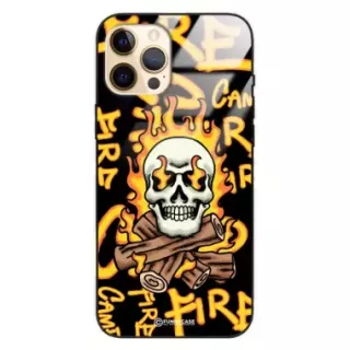 Etui Black Case Glass Rebel Zone do APPLE IPHONE 12 PRO MAX Mistyczne ST_RZC113