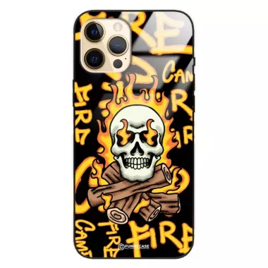 Etui Black Case Glass Rebel Zone do APPLE IPHONE 12 PRO MAX Mistyczne ST_RZC113