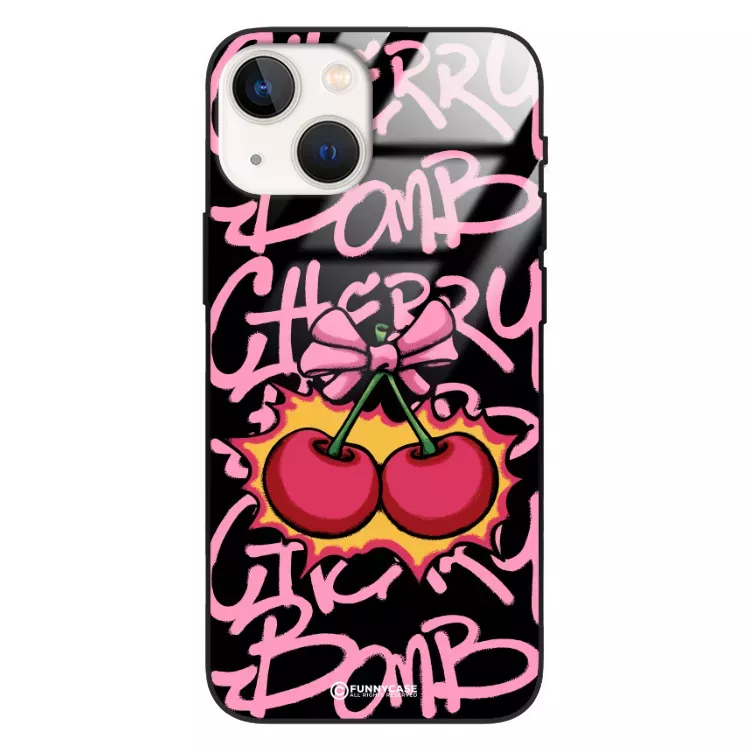 Etui Black Case Glass Rebel Zone do APPLE IPHONE 13 MINI Graffiti Glory Art. ST_RZC117