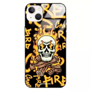 Etui Black Case Glass Rebel Zone do APPLE IPHONE 15 PLUS Mistyczne ST_RZC113