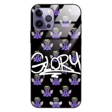 Etui Black Case Glass Rebel Zone do APPLE IPHONE 14 PRO Street Art. ST_RZC115