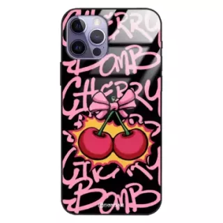 Etui Black Case Glass Rebel Zone do APPLE IPHONE 15 PRO Graffiti Glory Art. ST_RZC117