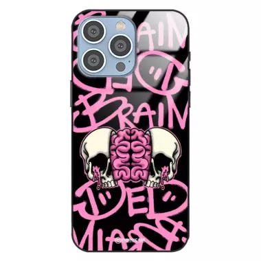 Etui Black Case Glass Rebel Zone do APPLE IPHONE 14 PRO MAX Cherry Bomb ST_RZC119