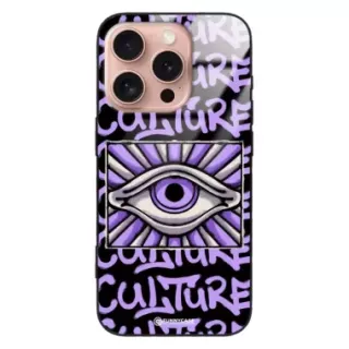 Etui Black Case Glass Rebel Zone do APPLE IPHONE 16 PRO Kultura Steet Art. ST_RZC109