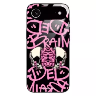 Etui Black Case Glass Rebel Zone do APPLE IPHONE 17 AIR Cherry Bomb ST_RZC119