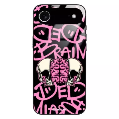 Etui Black Case Glass Rebel Zone do APPLE IPHONE 17 AIR Cherry Bomb ST_RZC119