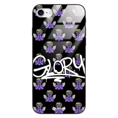 Etui Black Case Glass Rebel Zone do APPLE iPHONE SE2 Street Art. ST_RZC115