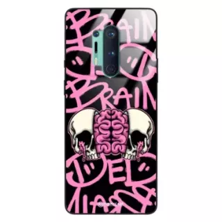 Etui Black Case Glass Rebel Zone do ONEPLUS 8 PRO Cherry Bomb ST_RZC119