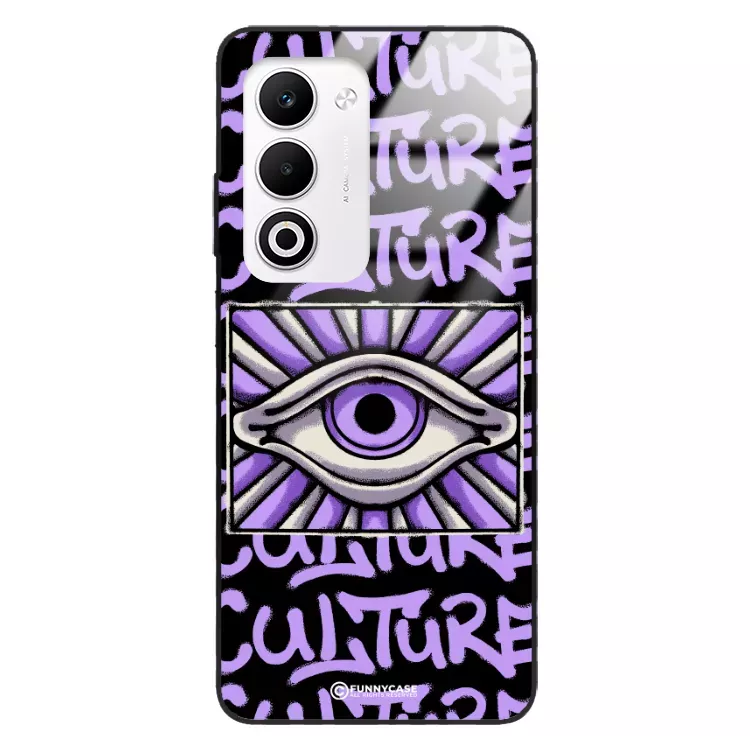 Etui Black Case Glass Rebel Zone do OPPO A5 5G Kultura Steet Art. ST_RZC109