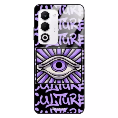 Etui Black Case Glass Rebel Zone do OPPO A5 5G Kultura Steet Art. ST_RZC109
