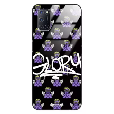 Etui Black Case Glass Rebel Zone do OPPO A72 Street Art. ST_RZC115