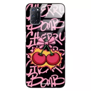 Etui Black Case Glass Rebel Zone do OPPO A92 Graffiti Glory Art. ST_RZC117