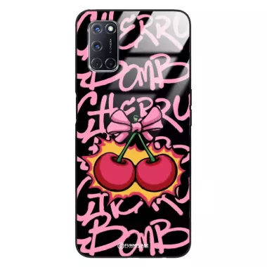 Etui Black Case Glass Rebel Zone do OPPO A92 Graffiti Glory Art. ST_RZC117