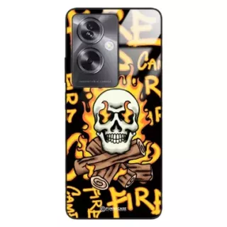 Etui Black Case Glass Rebel Zone do OPPO A79 5G Mistyczne ST_RZC113