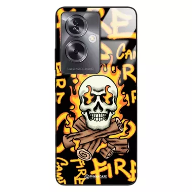 Etui Black Case Glass Rebel Zone do OPPO A79 5G Mistyczne ST_RZC113