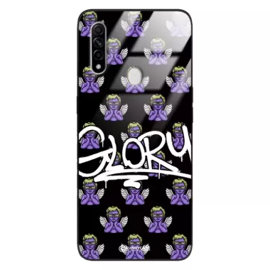 Etui Black Case Glass Rebel Zone do OPPO A31 Street Art. ST_RZC115