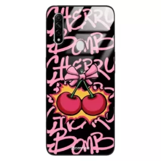Etui Black Case Glass Rebel Zone do OPPO A31 2020  Graffiti Glory Art. ST_RZC117