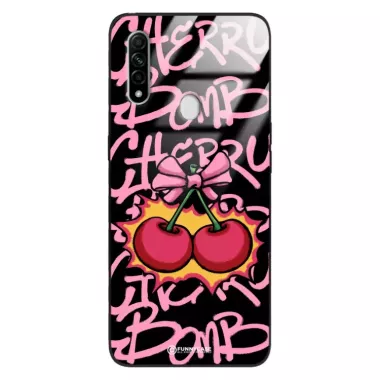 Etui Black Case Glass Rebel Zone do OPPO A31 2020  Graffiti Glory Art. ST_RZC117