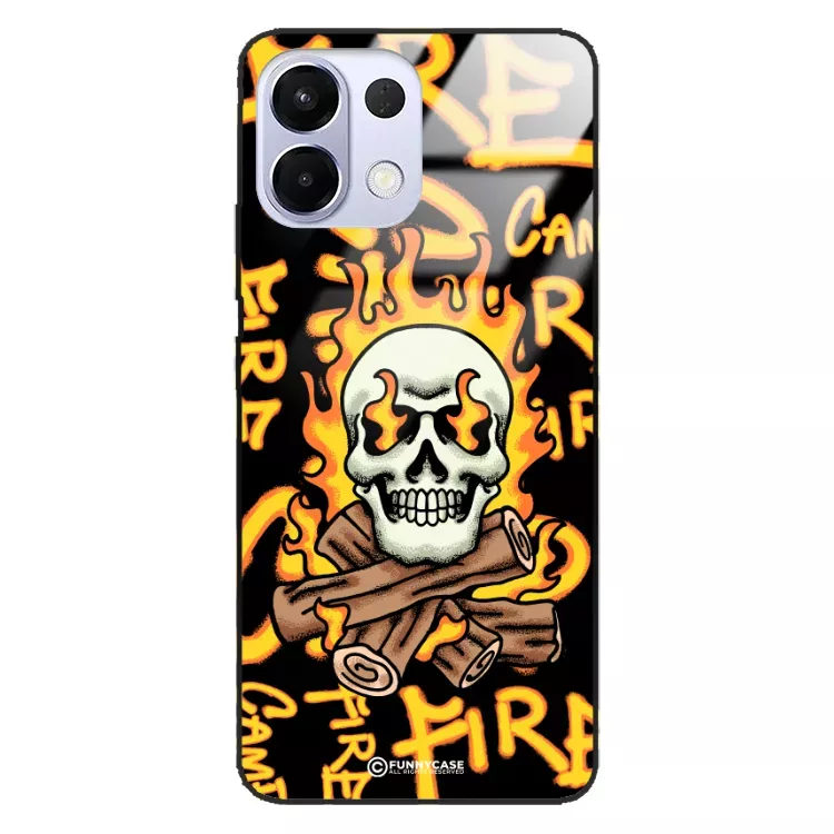 Etui Black Case Glass Rebel Zone do OPPO K12S 5G Mistyczne ST_RZC113