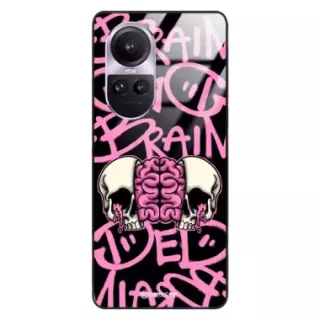 Etui Black Case Glass Rebel Zone do OPPO RENO 10 PRO Cherry Bomb ST_RZC119