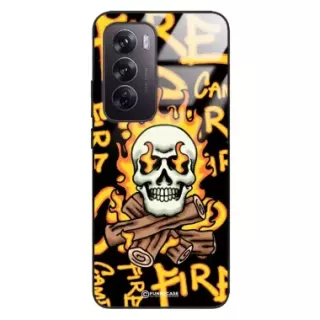 Etui Black Case Glass Rebel Zone do OPPO RENO 12 PRO 5G Mistyczne ST_RZC113