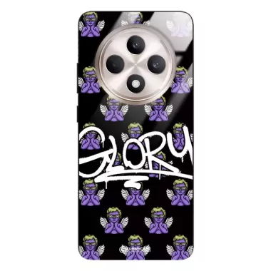 Etui Black Case Glass Rebel Zone do OPPO RENO 12F 4G Street Art. ST_RZC115