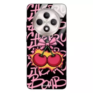 Etui Black Case Glass Rebel Zone do OPPO RENO 12F 5G Graffiti Glory Art. ST_RZC117