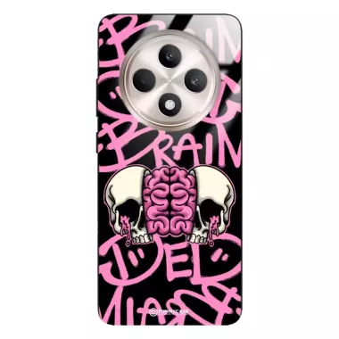 Etui Black Case Glass Rebel Zone do OPPO RENO F27 Cherry Bomb ST_RZC119