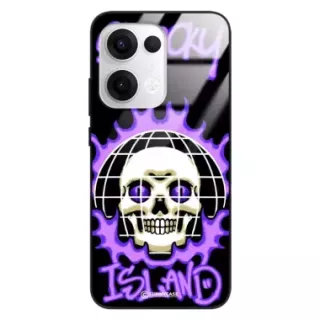 Etui Black Case Glass Rebel Zone do OPPO RENO 13 5G Spooky Island ST_RZC103