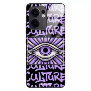Etui Black Case Glass Rebel Zone do OPPO RENO 13F 5G Kultura Steet Art. ST_RZC109
