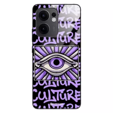 Etui Black Case Glass Rebel Zone do OPPO RENO 13F 5G Kultura Steet Art. ST_RZC109