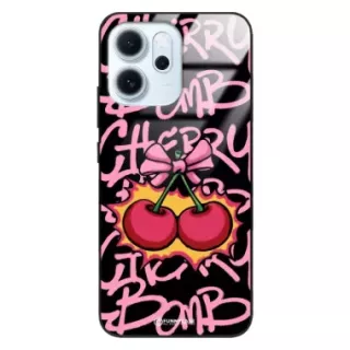 Etui Black Case Glass Rebel Zone do OPPO RENO 14F Graffiti Glory Art. ST_RZC117