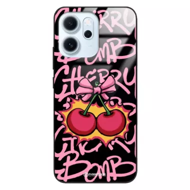 Etui Black Case Glass Rebel Zone do OPPO RENO 14F Graffiti Glory Art. ST_RZC117