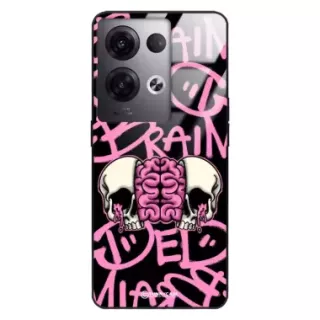 Etui Black Case Glass Rebel Zone do OPPO RENO 8 PRO PLUS Cherry Bomb ST_RZC119