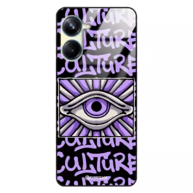 Etui Black Case Glass Rebel Zone do REALME 10 PRO 5G Kultura Steet Art. ST_RZC109