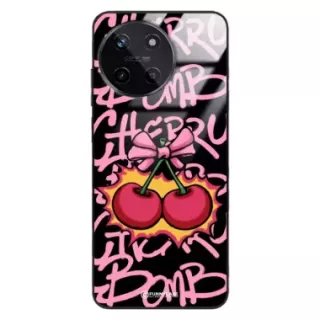 Etui Black Case Glass Rebel Zone do REALME 11 4G Graffiti Glory Art. ST_RZC117