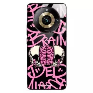 Etui Black Case Glass Rebel Zone do REALME 11 PRO PLUS Cherry Bomb ST_RZC119