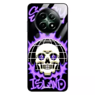 Etui Black Case Glass Rebel Zone do REALME 12 5G Spooky Island ST_RZC103