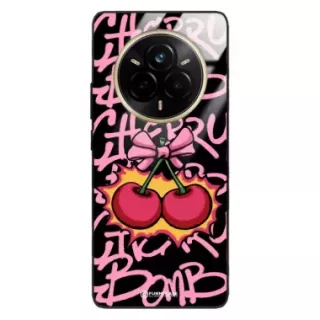 Etui Black Case Glass Rebel Zone do REALME 14 PRO 5G Graffiti Glory Art. ST_RZC117