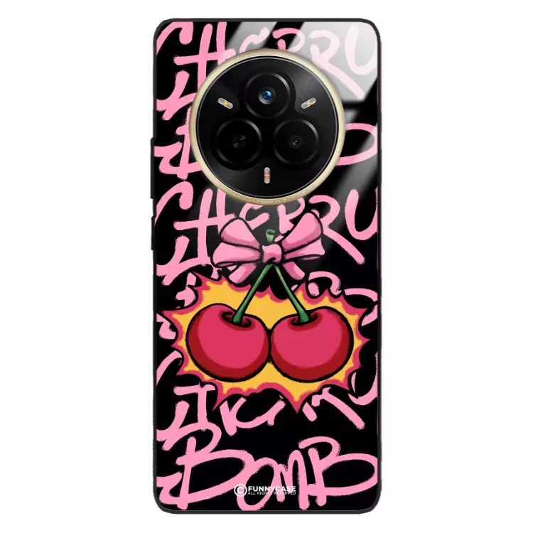 Etui Black Case Glass Rebel Zone do REALME 14 PRO 5G Graffiti Glory Art. ST_RZC117