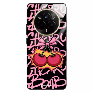 Etui Black Case Glass Rebel Zone do REALME 14 PRO 5G Graffiti Glory Art. ST_RZC117