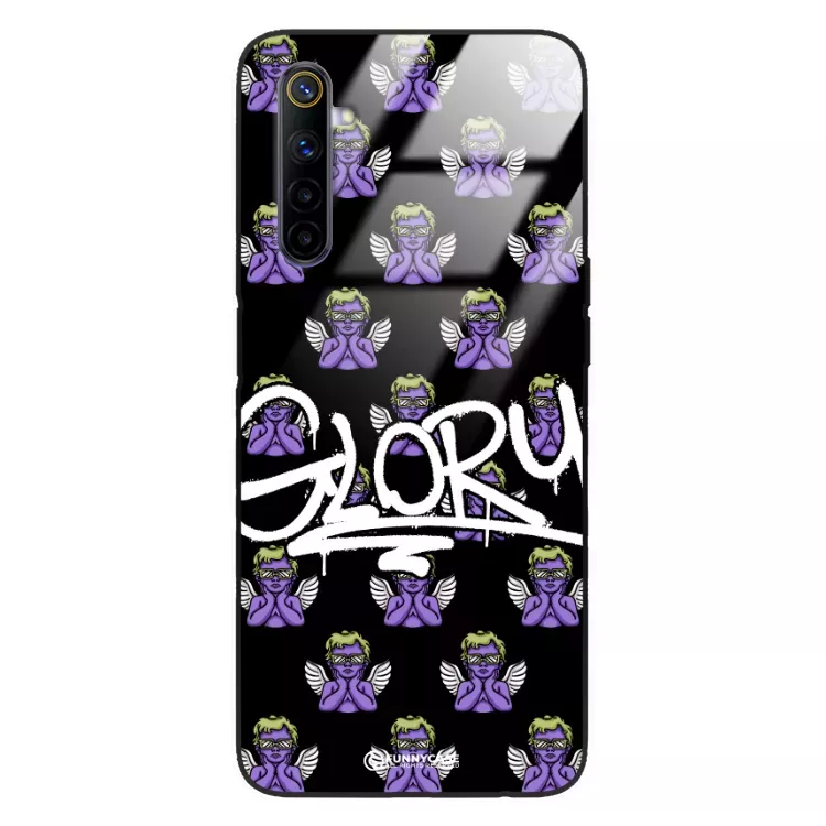 Etui Black Case Glass Rebel Zone do REALME 6 Street Art. ST_RZC115