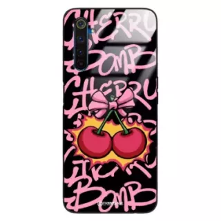 Etui Black Case Glass Rebel Zone do REALME 6 PRO Graffiti Glory Art. ST_RZC117