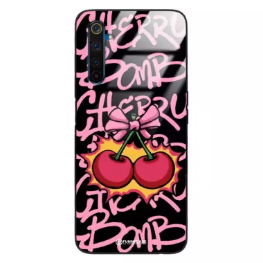 Etui Black Case Glass Rebel Zone do REALME 6 PRO Graffiti Glory Art. ST_RZC117