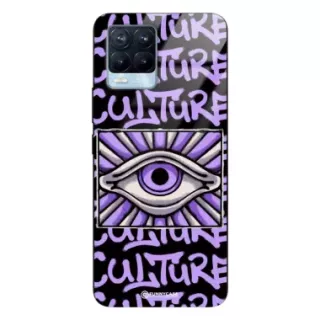 Etui Black Case Glass Rebel Zone do REALME 8 PRO Kultura Steet Art. ST_RZC109
