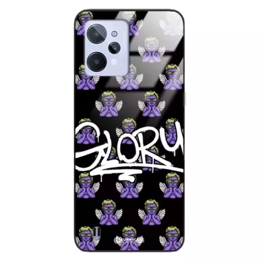 Etui Black Case Glass Rebel Zone do REALME C31 Street Art. ST_RZC115