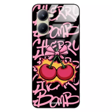 Etui Black Case Glass Rebel Zone do REALME C33 Graffiti Glory Art. ST_RZC117