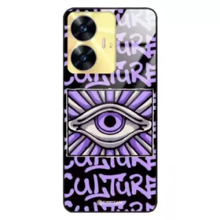 Etui Black Case Glass Rebel Zone do REALME C55 Kultura Steet Art. ST_RZC109